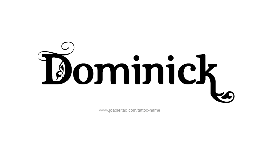 tattoo-design-name-dominick-17.png